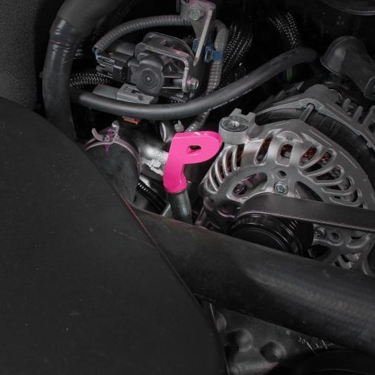 Perrin Performance PSP-ENG-720HP - PERPSP-ENG-720HP - PERRIN 15-25 Subaru WRX & 13-25 BRZ/FR-S/86/GR86 Dipstick Handle P Style - Hyper Pink - Shipped in Europe - Tuningsupply.com