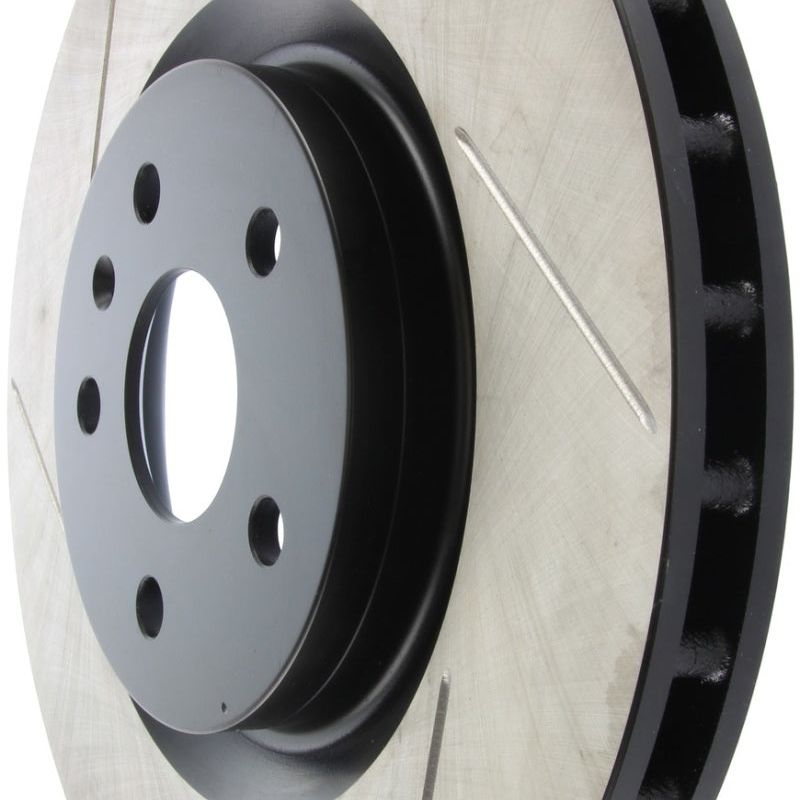 Stoptech 126.62124SR - STO126.62124SR - StopTech Power Slot 10 Camaro SS 8cyl / 09 Pontiac G8 GXP Front Right Slotted Rotor - Shipped in Europe - Tuningsupply.com