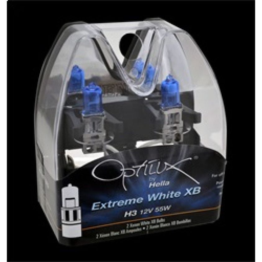 Hella LAH71071312 - HELLAH71071312 - Hella H3 12V 55W Xen White XB Bulb (Pair) - Shipped in Europe - Tuningsupply.com