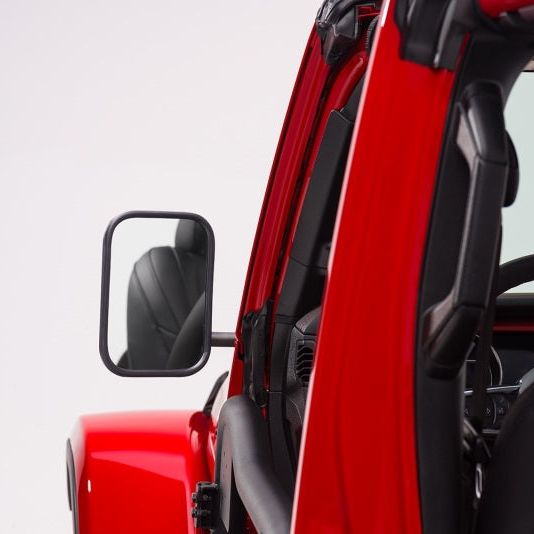 Rugged Ridge 11025.24 - RUG11025.24 - Rugged Ridge 18-20 Jeep Wrangler JL/JT Rectangular Trail Mirror - Shipped in Europe - Tuningsupply.com