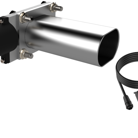 QTP QTEC33 - QTPQTEC33 - QTP Bolt-On QTEC Low Profile Oval Electric Cutout Valve - Shipped in Europe - Tuningsupply.com