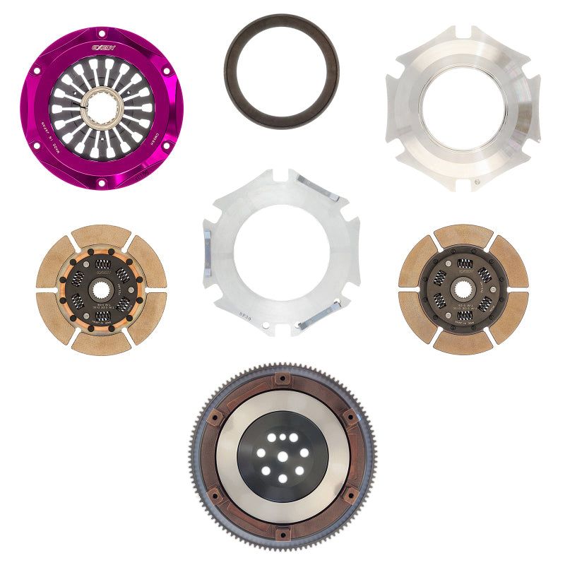 Exedy MM022HD - EXEMM022HD - Exedy 1996-2006 Mitsubishi Lancer Evolution L4 Hyper Twin Cerametallic Clutch Sprung - Shipped in Europe - Tuningsupply.com