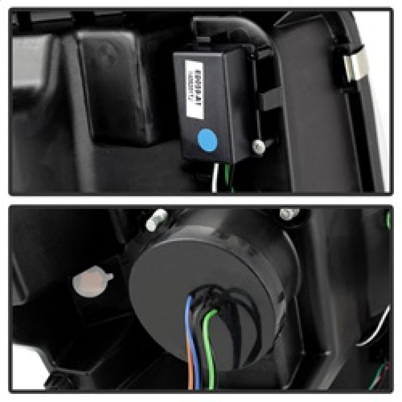 SPYDER 5077646 - SPY5077646 - Spyder Ford F150 13-14 Projector Factory Xenon Model- Light Bar DRL Blk PRO-YD-FF15013-LBDRL-HID-BK - Shipped in Europe - Tuningsupply.com