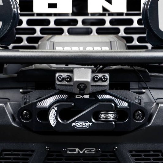 DV8 Offroad ABBR-03 - DVEABBR-03 - DV8 Offroad 21-23 Ford Bronco Front Camera Relocation Bracket - Shipped in Europe - Tuningsupply.com