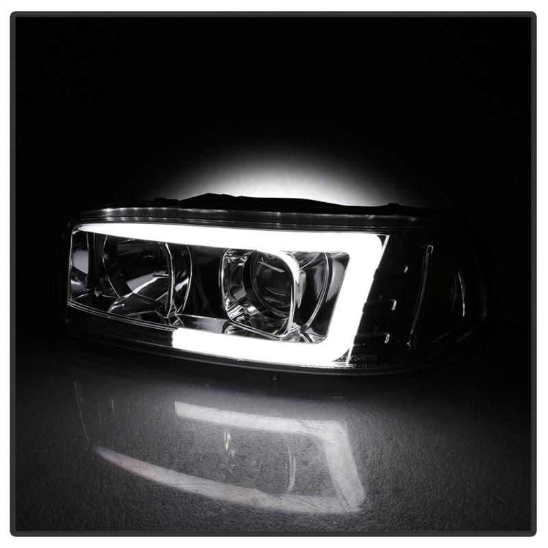 SPYDER 5084620 - SPY5084620 - Spyder GMC Sierra 1500/2500/3500 99-06 V2 Projector Headlights - DRL - Chrome PRO-YD-CDE00V2-LB-C - Shipped in Europe - Tuningsupply.com