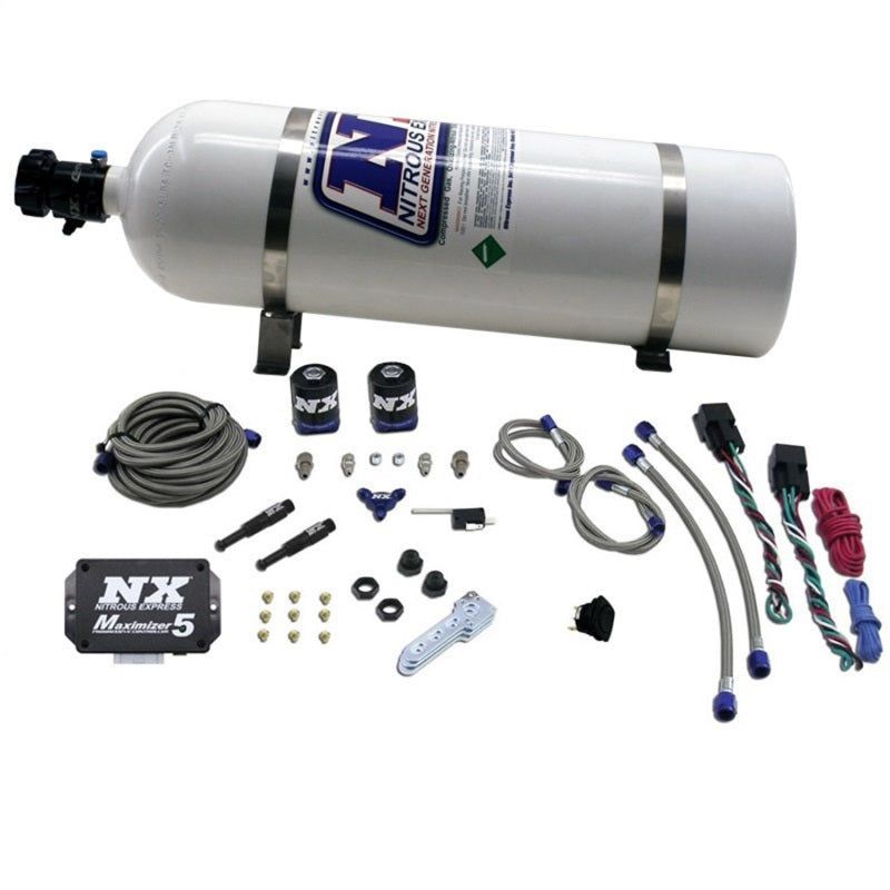 Nitrous Express NXD4000 - NEXNXD4000 - Nitrous Express SX2D Dual Stage Diesel Nitrous Kit w/Progressive Controller - Shipped in Europe - Tuningsupply.com