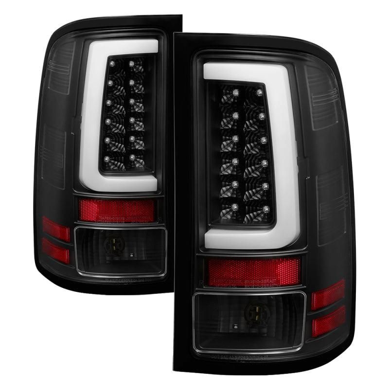 SPYDER 5084743 - SPY5084743 - Spyder 07-13 GMC Sierra 1500 V2 Light Bar LED Tail Lights - Black (ALT-YD-GS07V2-LBLED-BK) - Shipped in Europe - Tuningsupply.com