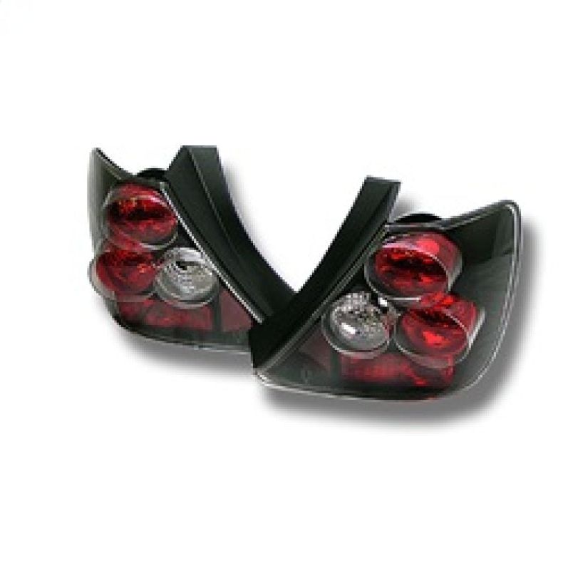 SPYDER 5004437 - SPY5004437 - Spyder Honda Civic Si 03-05 Hatchback 3DR Euro Style Tail Lights Black ALT-YD-HC03-3D-BK - Shipped in Europe - Tuningsupply.com