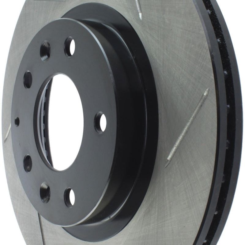 Stoptech 126.45075SL - STO126.45075SL - StopTech Mazda Miata NC Rotor de freno delantero izquierdo ranurado Sport - Shipped in Europe - Tuningsupply.com