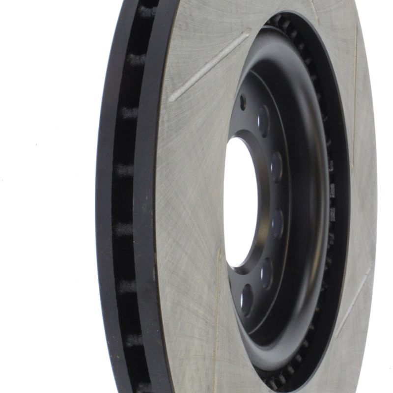 Stoptech 126.33062SR - STO126.33062SR - StopTech Power Slot 3/99-06 Audi TT/00-06 TT Quattro / 03-05 VW Golf GTi Right Front Slotted Rotor - Shipped in Europe - Tuningsupply.com