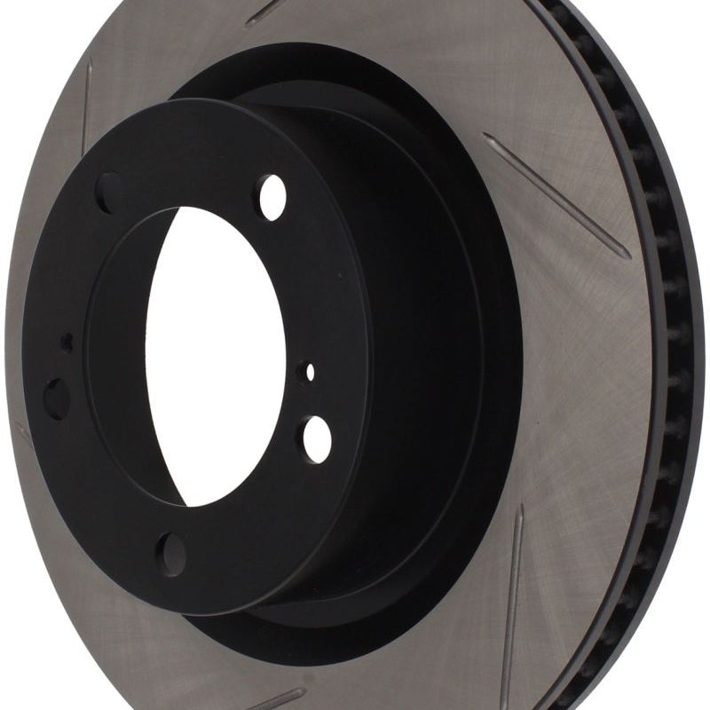 Stoptech 126.44156SR - STO126.44156SR - StopTech Power Slot 08-09 Toyota Sequoia / 07-09 Tundra Slotted Right Front Rotor - Shipped in Europe - Tuningsupply.com