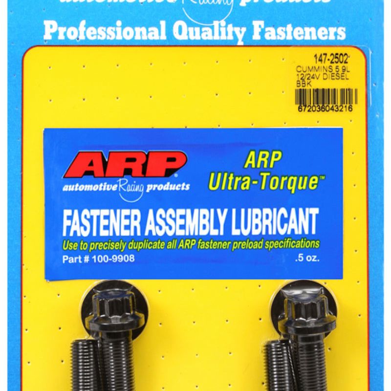 ARP 147-2502 - ARP147-2502 - ARP Dodge Cummins 5.97L 12V/24V Balancer Bolt Kit - Shipped in Europe - Tuningsupply.com