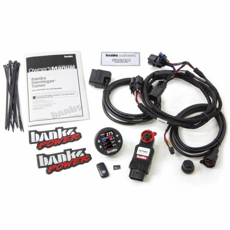 Banks Power 67103 - GBE67103 - Banks Power 2020 GM 2500/3500 6.6L L5P Derringer Tuner (Gen 2) w/ 1.8in iDash DataMonster - Shipped in Europe - Tuningsupply.com