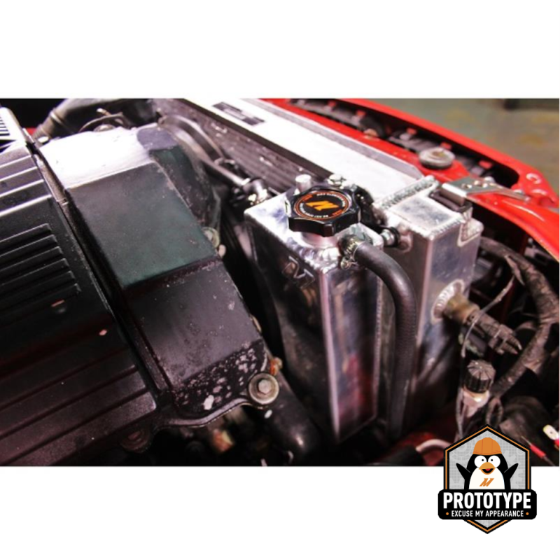 Mishimoto MMRT-E36-92EBK - MISMMRT-E36-92EBK - Mishimoto 92-99 BMW 3 Series Aluminum Coolant Expansion Tank - Black - Shipped in Europe - Tuningsupply.com