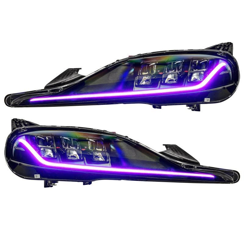 ORACLE Lighting 1400-504 - ORL1400-504 - Oracle 20-21 Toyota Supra GR RGB+A Headlight DRL Kit - ColorSHIFT w/ Simple Controller - Shipped in Europe - Tuningsupply.com
