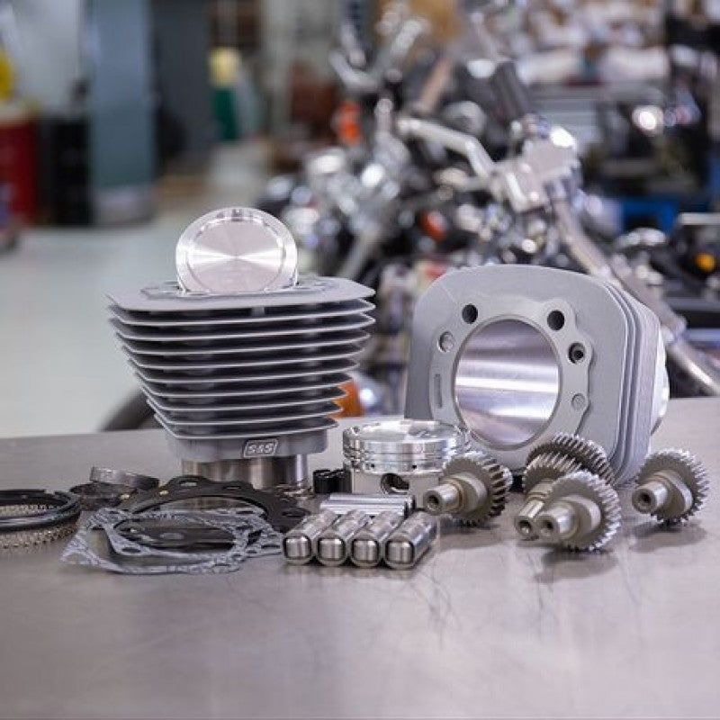 S&S Cycle 910-0700 - SSC910-0700 - S&S Cycle 00-21 Sportster Models 883cc to 1200cc Hooligan Kit - Silver - Shipped in Europe - Tuningsupply.com