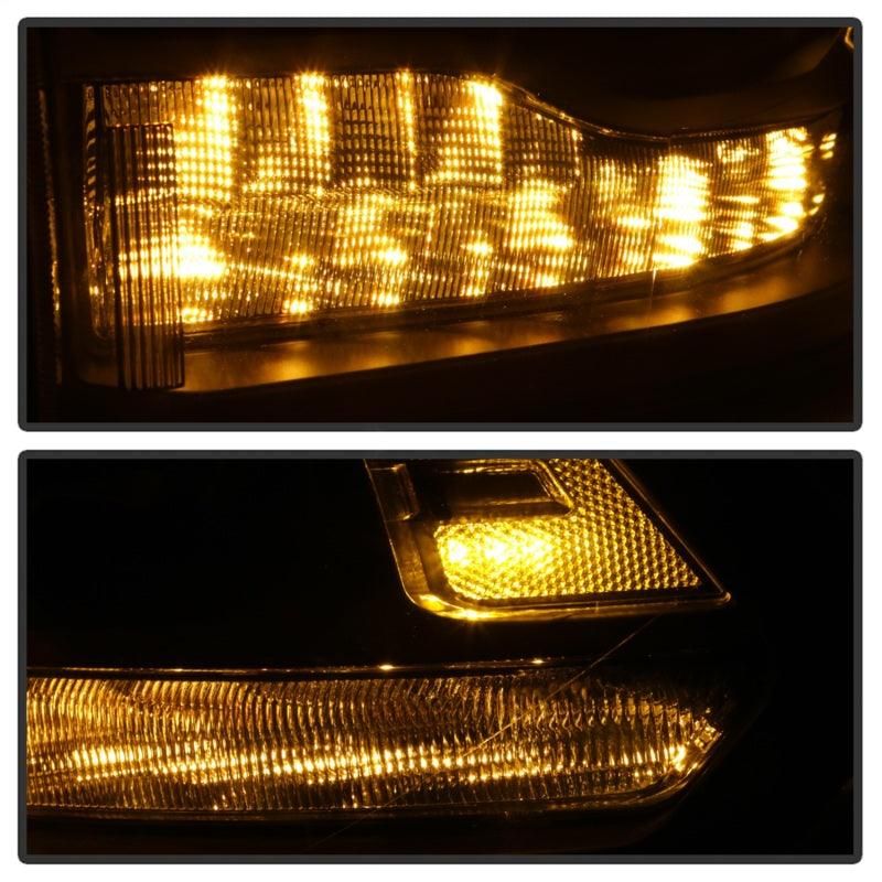 SPYDER 9040238 - SPY9040238 - xTune Dodge Ram 13-17 ( w/ Factory Projector LED) Projector Headlight - Black HD-JH-DR13-P-BK - Shipped in Europe - Tuningsupply.com