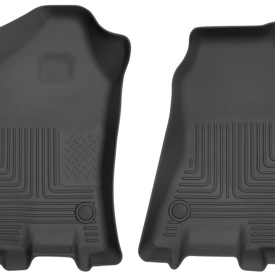 Husky Liners 13741 - HSL13741 - Husky Liners 2019 Ram 1500 Crew Cab WeatherBeater Black Front Row Floor Liners - Shipped in Europe - Tuningsupply.com