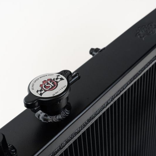 CSF 2850KB - CSF2850KB - CSF 92-00 Honda Civic w/K-Swap V3 Radiator - Black Finish - Shipped in Europe - Tuningsupply.com