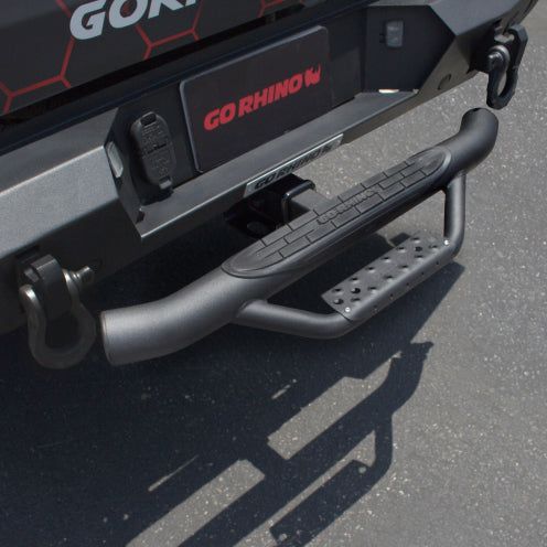 Go Rhino D360T - GORD360T - Go Rhino Dominator Hitch Step - Black - Shipped in Europe - Tuningsupply.com