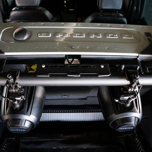 DV8 Offroad BRSB-01 - DVEBRSB-01 - DV8 Offroad 21-22 Ford Bronco 4dr Rear Speaker & Light Mount Bar - Shipped in Europe - Tuningsupply.com