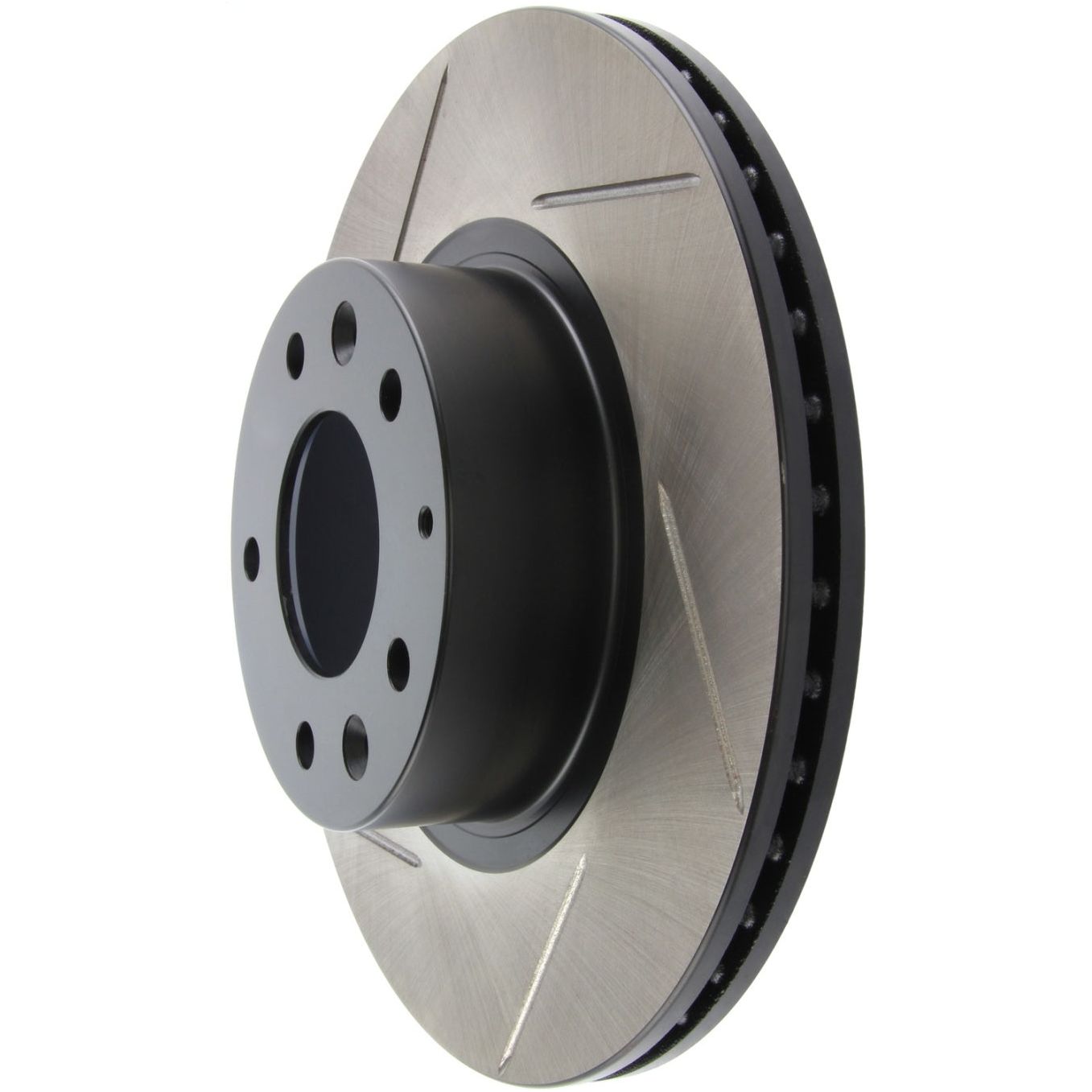 Stoptech 126.45051SR - STO126.45051SR - StopTech Power Slot 93-95 Mazda RX-7 SportStop Slotted Front Right Rotor - Shipped in Europe - Tuningsupply.com