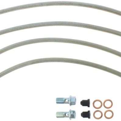 Stoptech 950.44519 - STO950.44519 - StopTech Toyota 08-10 Land Cruiser/07-11 Tundra Rear Stainless Steel Brake Line Kit - Shipped in Europe - Tuningsupply.com