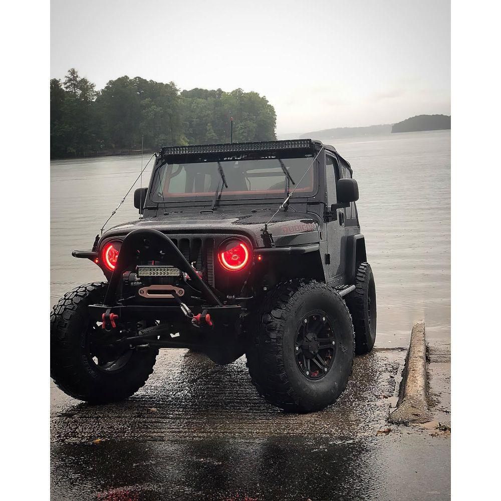 ORACLE Lighting 5769-334 - ORL5769-334 - Oracle 7in High Powered LED Headlights - Black Bezel - ColorSHIFT No Controller - Shipped in Europe - Tuningsupply.com