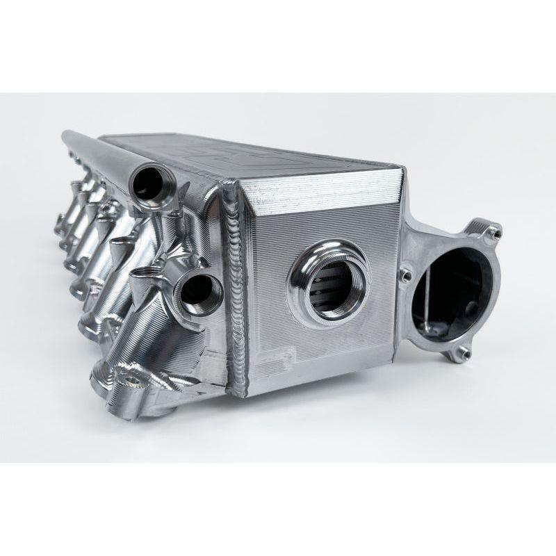 CSF 8400 - CSF8400 - CSF Gen 2 B58 Race X Charge-Air-Cooler Manifold - Raw Billet Aluminum Finish - Shipped in Europe - Tuningsupply.com