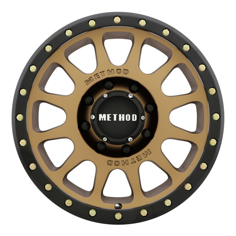 Method Wheels MR30589087918 - MRWMR30589087918 - Method MR305 NV 18x9 +18mm Offset 8x170 130.81mm CB Method Bronze/Black Street Loc Wheel - Shipped in Europe - Tuningsupply.com