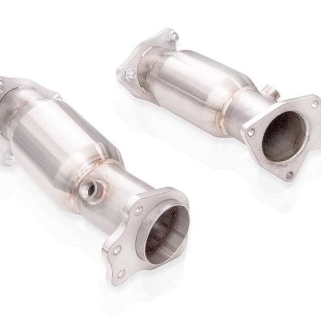 Stainless Works C8CATLDS - SSWC8CATLDS - Stainless Works 20-21 Chevrolet Corvette C8 6.2L High-Flow Catted Midpipe Kit 3in - Shipped in Europe - Tuningsupply.com