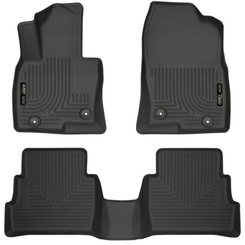 Husky Liners 95641 - HSL95641 - Husky Liners 2017 Mazda CX-5 Weatherbeater Black Front & 2nd Seat Floor Liners - Shipped in Europe - Tuningsupply.com
