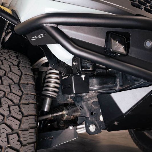DV8 Offroad LBBR-07 - DVELBBR-07 - DV8 Offroad 21-22 Ford Bronco Crash Bar Caps w/ Accessory Mount - Shipped in Europe - Tuningsupply.com