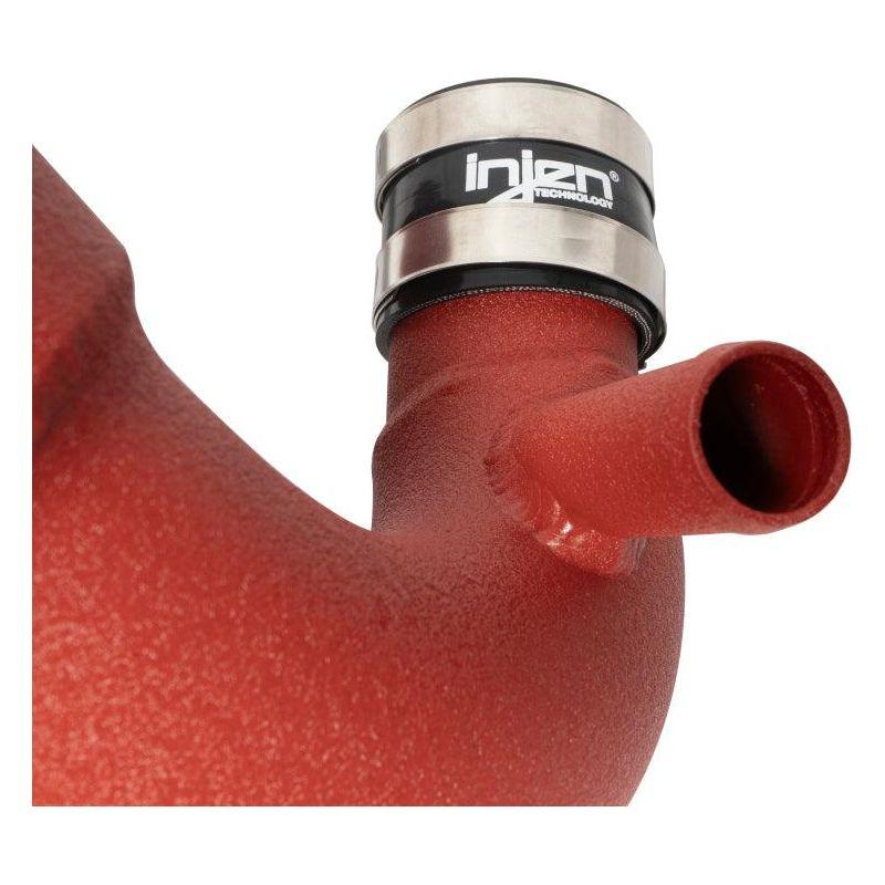 Injen SP1350WR - INJSP1350WR - Injen 18-20 Kia Stinger 3.3L Twin Turbo Wrinkle Red Short Ram Air Intake - Shipped in Europe - Tuningsupply.com
