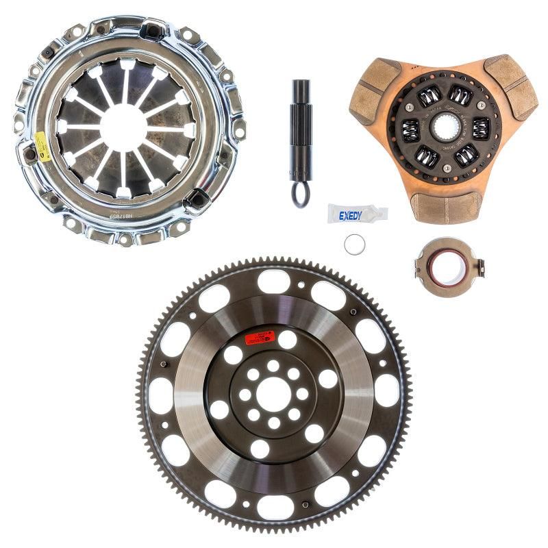 Exedy 08951FW - EXE08951FW - Exedy 2002-2006 Acura RSX Base L4 Stage 2 Cerametallic Clutch Thick Disc Incl. HF02 Lightweight FW - Shipped in Europe - Tuningsupply.com