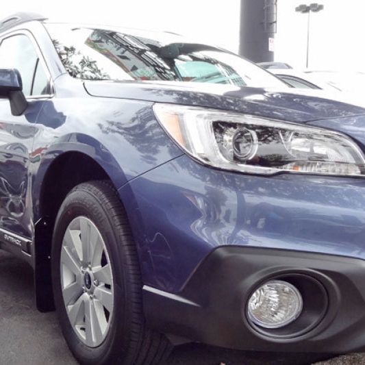 Rally Armor MF36-UR-BLK/RD - RALMF36-UR-BLK/RD - Rally Armor 15-19 Subaru Outback Black UR Mud Flap w/ Red Logo - Shipped in Europe - Tuningsupply.com