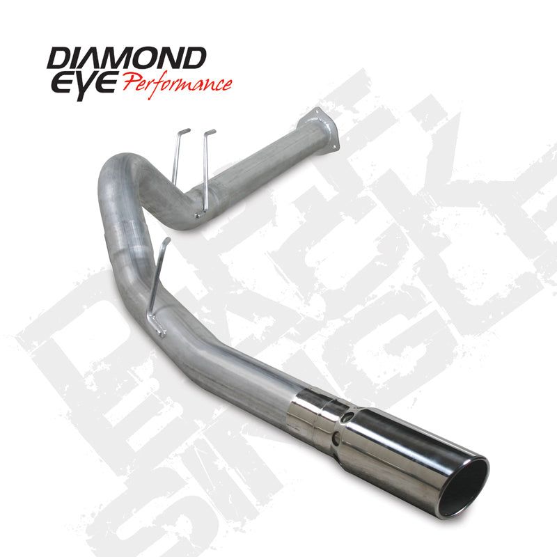 Diamond Eye Performance K4376A - DEPK4376A - Diamond Eye KIT 4in DPF BACK Single AL: 2011 FORD 6.7L PWRSTROKE F250/F350 - Shipped in Europe - Tuningsupply.com