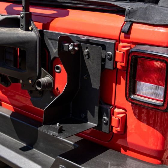 Rampage 86690 - RAM86690 - Rampage 2007-2019 Jeep Wrangler(JL) Offroad Jack Mount - Black - Shipped in Europe - Tuningsupply.com