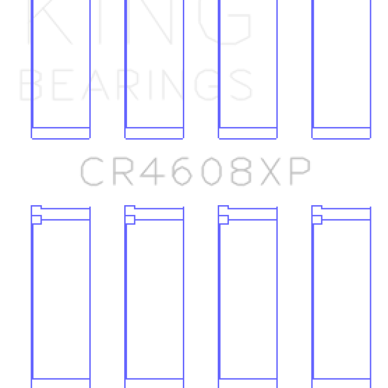 King Engine Bearings GCR4608XP - KINGCR4608XP - King Engine Bearings Toyota 2ZZ-GE Connecting Rod Bearing Set - Shipped in Europe - Tuningsupply.com