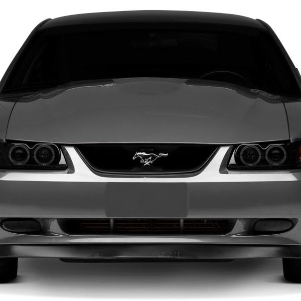 Raxiom 49113 - RAX49113 - Raxiom 99-04 Ford Mustang Dual LED Halo Projector Headlights- Black Housing (Smoked Lens) - Shipped in Europe - Tuningsupply.com