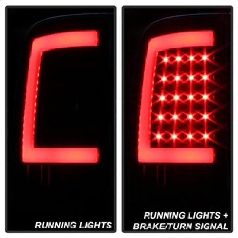 SPYDER 9038518 - SPY9038518 - xTune 07-13 GMC Sierra 1500 LED Tail Lights - Black Smoke (ALT-ON-GS07-G2-LED-BSM) - Shipped in Europe - Tuningsupply.com