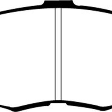 EBC DP21223 - EBCDP21223 - EBC 93-97 Lexus GS300 3.0 Greenstuff Front Brake Pads - Shipped in Europe - Tuningsupply.com