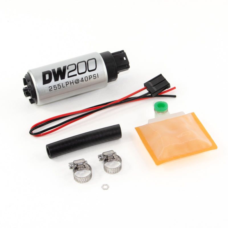 DeatschWerks 9-201-1000 - DWK9-201-1000 - DeatschWerks 255 LPH In-Tank Fuel Pump w/ Universal Set Up Kit - Shipped in Europe - Tuningsupply.com