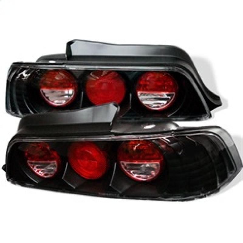 SPYDER 5005274 - SPY5005274 - Spyder Honda Prelude 97-01 Euro Style Tail Lights Black ALT-YD-HP97-BK - Shipped in Europe - Tuningsupply.com
