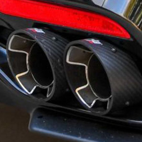 Borla 20165 - BOR20165 - Borla 2018 Kia Stinger 2.0L/3.3L AT RWD/AWD 2.25in Carbon Fiber Tip Kit - Shipped in Europe - Tuningsupply.com