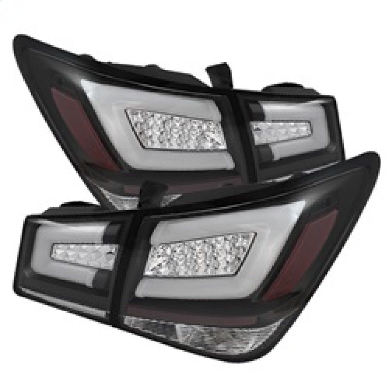 SPYDER 5076595 - SPY5076595 - Spyder Chevy Cruze 2011-2014 Light Bar LED Tail Lights Black ALT-YD-CCRZ11-LBLED-BK - Shipped in Europe - Tuningsupply.com