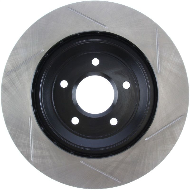 Stoptech 126.62060SR - STO126.62060SR - StopTech Power Slot 97-04 Chevy Corvette / 04 & 08 Cadillac XLR/XLR-V Front Right Slotted Rotor - Shipped in Europe - Tuningsupply.com