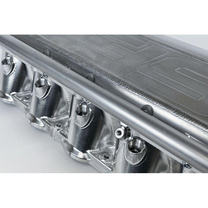 CSF 8400 - CSF8400 - CSF Gen 2 B58 Race X Charge-Air-Cooler Manifold - Raw Billet Aluminum Finish - Shipped in Europe - Tuningsupply.com