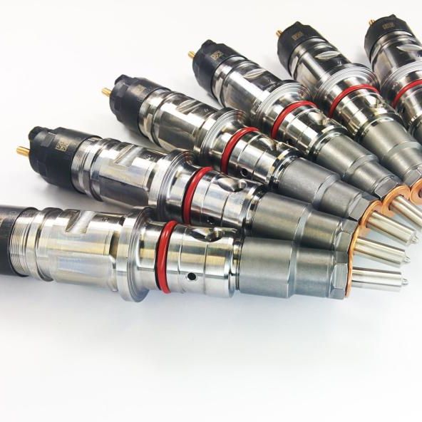 DDP DDP 67-50 - DDPDDP 67-50 - DDP 07.5-18 Dodge Cummins 6.7L Reman Injector Set - 50hp (15% Over) - Shipped in Europe - Tuningsupply.com