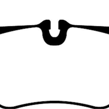 EBC DP52371NDX - EBCDP52371NDX - EBC 2016+ Porsche 911 (991/2 w/Cast Iron Rotors) 3.0TT Carrera Bluestuff Rear Brake Pads - Shipped in Europe - Tuningsupply.com